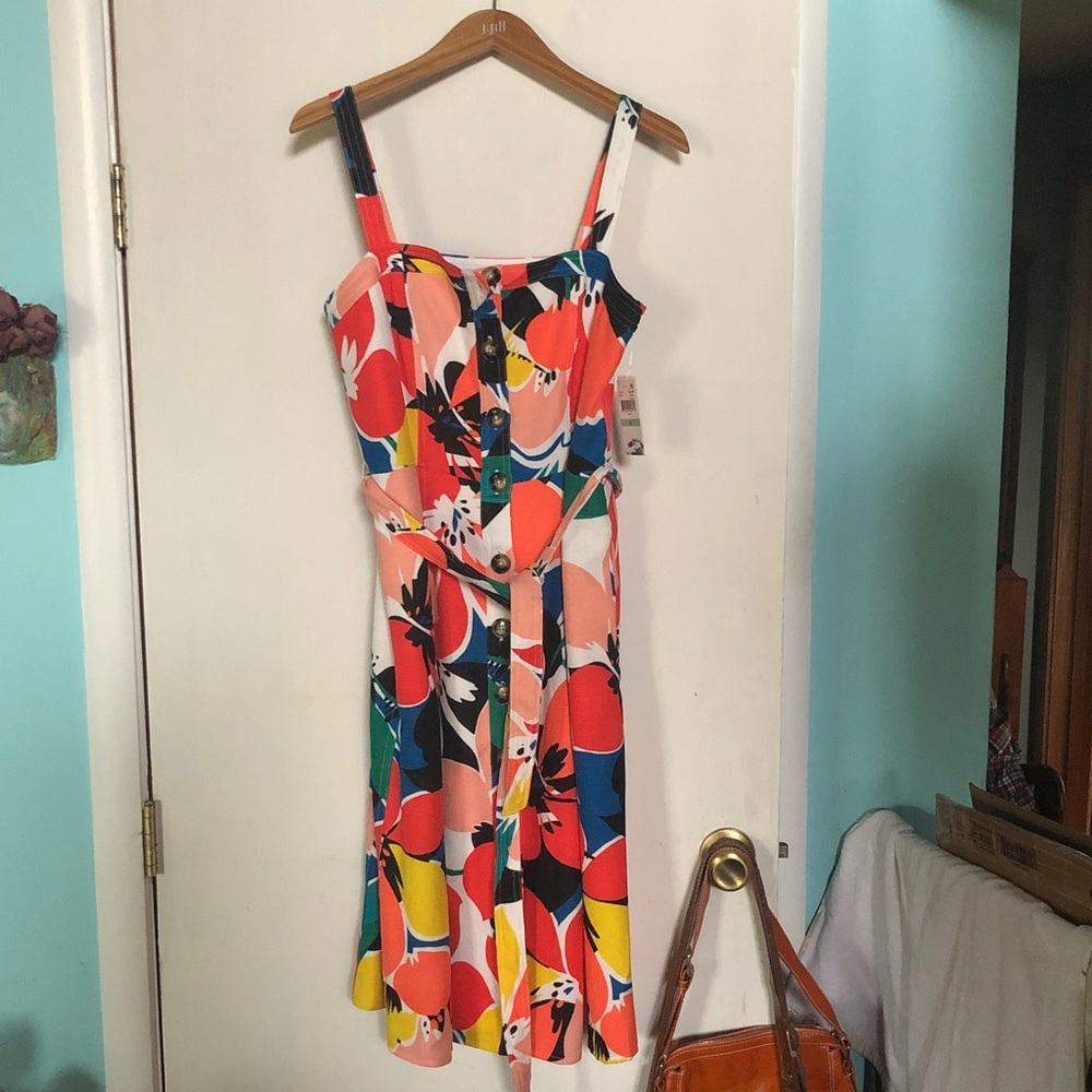 Donna Rocco Floral Dress